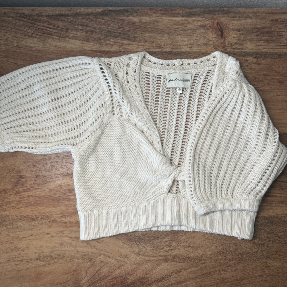 NWOT Freshman 1996 Knit Crop Top